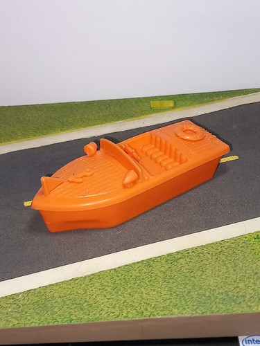 Bonux bateau hors bord orange - bonux,